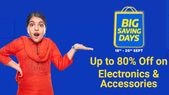 Flipkart Big Saving Days: Get Up To 80% Off On Electronics And Accessories