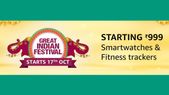 Amazon Great Indian Sale 2020: Top Deals And Offers On Smartwatches and Fitness Bands Amazon Great Indian Sale 2020: Top Deals And Offers On Smartwatches and Fitness Bands