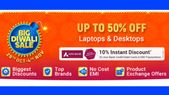 Flipkart Big Diwali Sale: Upto 50% Off On Laptops And Desktops