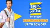 Flipkart Back To College Electronics Sale: Up To 80% Discount Offers On Laptops, Smartwatches And More
