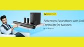 Flipkart Sale On Best Selling Zebronic Speakers To Buy In India