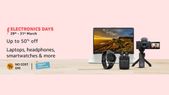 Amazon Electronics Days Sale: Discount Offers On Headphones, Laptops, Camera, Tablets, And More