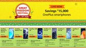 Amazon Great Freedom Festival Sale: Discount Offers On OnePlus Smartphones
