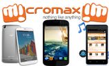 ಮೈಕ್ರೋಮ್ಯಾಕ್ಸ್‌ ಬಿಡುಗಡೆ ಮಾಡಿರುವ  ಹೊಸ ಸ್ಮಾರ್ಟ್‌ಫೋನ್‌ಗಳು