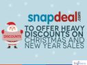 ಕ್ರಿಸ್‌ಮಸ್‌ಗೆ ಸ್ನ್ಯಾಪ್‌ಡೀಲ್‌ನಿಂದ ಭಾರೀ ರಿಯಾಯಿತಿ