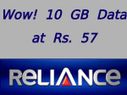 ರಿಲಾಯನ್ಸ್‌ನಿಂದ 57 ರೂಗೆ 10 GB ಡಾಟಾ ಆಫರ್: ಇಂದೇ ಪಡೆಯಿರಿ!