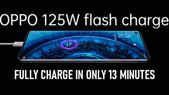 ಒಪ್ಪೋ... ಒಪ್ಪೋ ಕಂಪೆನಿಯಿಂದ 125W ಫ್ಲ್ಯಾಶ್ ಚಾರ್ಜಿಂಗ್ ಪರಿಚಯಿಸಲು ಸಿದ್ದತೆ!