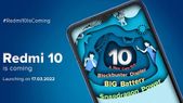 ಭಾರತದಲ್ಲಿ ರೆಡ್ಮಿ 10 ಸ್ಮಾರ್ಟ್‌ಫೋನ್‌ ಲಾಂಚ್‌ ಡೇಟ್‌ ಬಹಿರಂಗ!