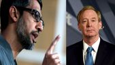 Sundar Pichai முக... Sundar Pichai முக அங்கீகார சேவைக்கு தடை வேண்டும்! பதிலடி கொடுத்த மைக்ரோசாப்ட் ஸ்மித்!