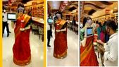 வைரல் வீடியோ: தமிழ்நாட்டில் சேலை கட்டிய அழகிய ரோபோட்! இது சாதாரண ரோபோட் இல்லை!