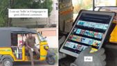 ஐபேட், டிவி, மினி-பிரிட்ஜ் எல்லாமே இருக்கு: அசத்தும் தமிழக ஆட்டோ ஓட்டுநர்.!