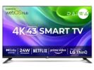 Daiwa 4K LED Smart WebOS TV (D43U3WOS) 2024