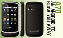 माइक्रोमैक्स A-70 कम कीमत में शानदार एंड्राएड फोन