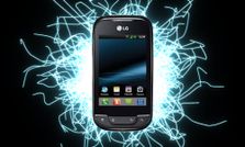 एलजी ऑप्‍टिमस नेट ड्युल सिम फोन