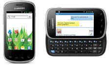 सैमसंग का गैलेक्‍सी ऐस क्‍वार्टी कीपैड एंड्रॉएड फोन