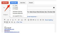 अपनी मेल पहले से कैसे करें शिड्यूल