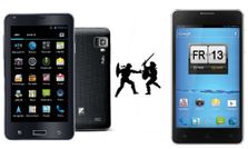 स्‍पाइस एमआई 500 और आईबॉल एंडी 5 सी में कौन है बजट फैंडली फैबलेट