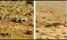 ये क्‍या मंगल ग्रह पर दिखा चूहा?