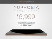 माइक्रोमैक्‍स यू यूफोरिया हुआ लांच, 4जी के साथ मिलेगी 16 जीबी मैमोरी