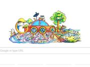 गूगल ने खूबसूरत डूडल के साथ दी बाल दिवस की शुभकामनाएं..!