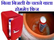 ऐसे बनाएं होममेड फ्रिज, बिना इलेक्ट्रिसिटी के रहता है कूल!