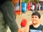 बच्चे के जवाब ने उड़ाए पाकिस्तानी रिपोर्टर के होश!