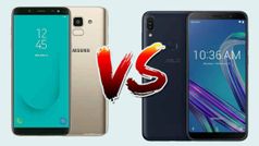 Samsung Galaxy J6 V/S Asus ZenFone Max Pro M1 : कौन है पैसा वसूल