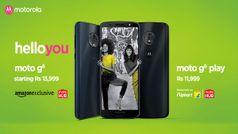 Moto G6 और Moto G6 Play भारत में लॉन्च, जानें कीमत व लॉन्च ऑफर्स