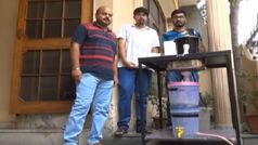 2 इंजीनियर छात्रों ने बनाया 'Smart wash basin', पानी की होगी काफी बचत