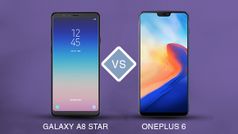 Samsung Galaxy A8 Star और OnePlus 6, कौनसा फोन खरीदना चाहेंगे आप