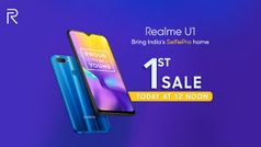 Realme U1 की पहली फ्लैश सेल 12 बजे से होगी शुरू, 25MP के सेल्फी कैमरा से लैस