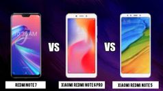 Redmi Note 7 vs Redmi Note 6 Pro vs Redmi Note 5: इन तीनों में सबसे बेहतर कौन...?