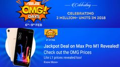 Asus की OMG! Days सेल आज रात 12 बजे से होगी शुरू