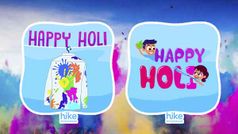 हाइक की रंगीन हैप्पी होली, नए स्टीकर्स के साथ भेजिए मजेदार शुभकामनाएं