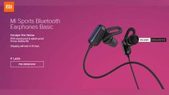 Mi ने लॉन्च किया अपने स्टाइलिस और स्मार्ट Mi Sports Bluetooth Earphones