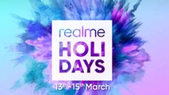 Realme के होली ऑफर का आज आखिरी दिन