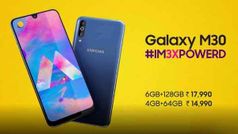 Galaxy M30 की चौथी फ्लैश सेल शुरू, कुल 4,000 रुपए से ज्यादा का फायदा