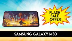 Samsung Galaxy M30 की सेल में पा सकते हैं 2,500 रुपए तक का फायदा