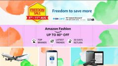 Amazon Freedom Sale के लिए हो जाओ तैयार, 8 से 11 अगस्त को होगी ऑफर्स की भरमार