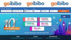 Goibibo 10th Anniversary sale: 11 अगस्त तक 35,000 रुपए तक का ऑफर्स उपलब्ध