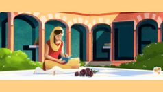 गूगल ने डूडल के जरिए मनाया अमृता प्रीतम का 100वां जन्मदिन