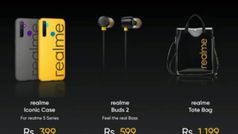 Realme कंपनी ने आज दो स्मार्टफोन के अलावा लॉन्च किया ईयरफोन, बैग और मोबाइल कवर