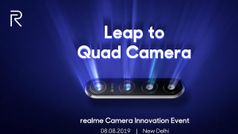 Realme का 64 MP कैमरा स्मार्टफोन 8 अगस्त को होगा लॉन्च