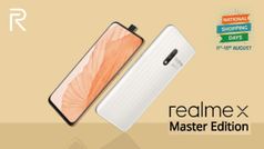 Realme X Master Edition फ्लिपकार्ट पर फिलहाल ओपन सेल के लिए उपलब्ध