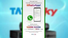 WhatsApp पर मिलेगी Tata Sky कनेक्शन की सभी जानकारी, ऐसे करें सर्विस एक्टिवेट