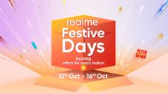 Realme Festive Days Sale: इन स्मार्टफोन्स पर शानदार ऑफर्स और डिस्काउंट उपलब्ध