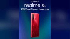 Realme 5s हुआ लॉन्च, 9,999 रुपए में 4 GB रैम और 48 MP सेंसर के साथ 4 कैमरों का सेटअप