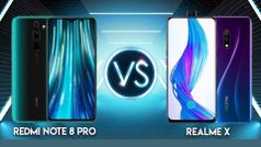 Redmi Note 8 Pro vs Realme X: इन दोनों फोन में कौनसा खरीदेंगे आप...?