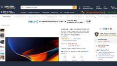 Amazon Great Indian Sale में OnePlus Smart TV पर भरपूर कैशबैक, डिस्काउंट और ऑफर्स