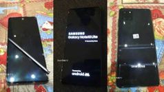 Samsung Galaxy Note 10 Lite की तस्वीरें हुई लीक, देखिए और जानिए इसके संभावित फीचर्स